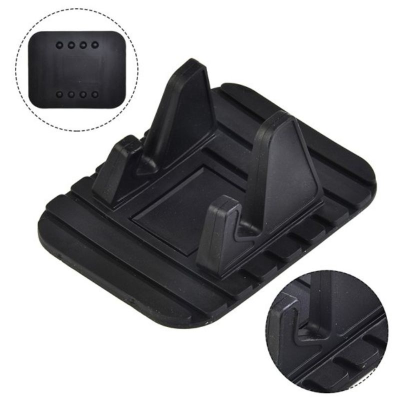 M - Alas Hp Dashboard Mobil Meja Stand Handphone Anti Slip Phone Holder