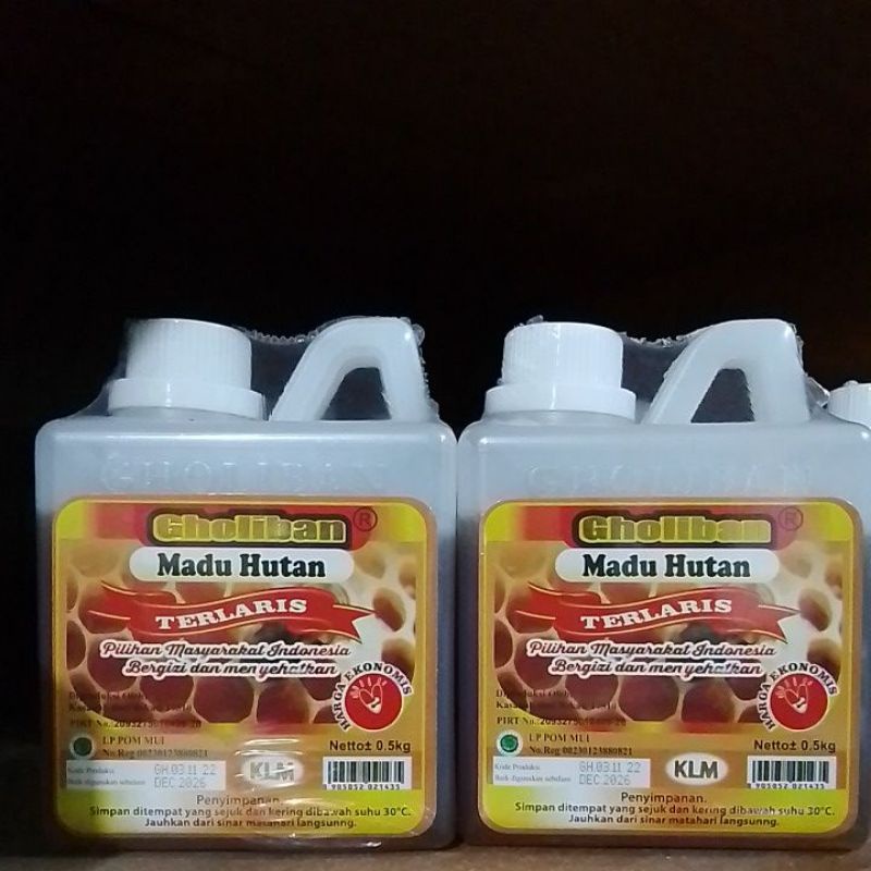 

Madu KLM Gholiban Kalimantan 500 gr