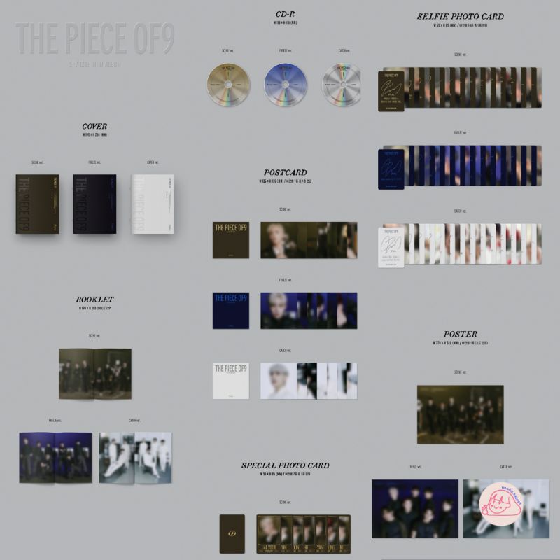 [PO] SF9 12TH MINI ALBUM - THE PIECE OF9