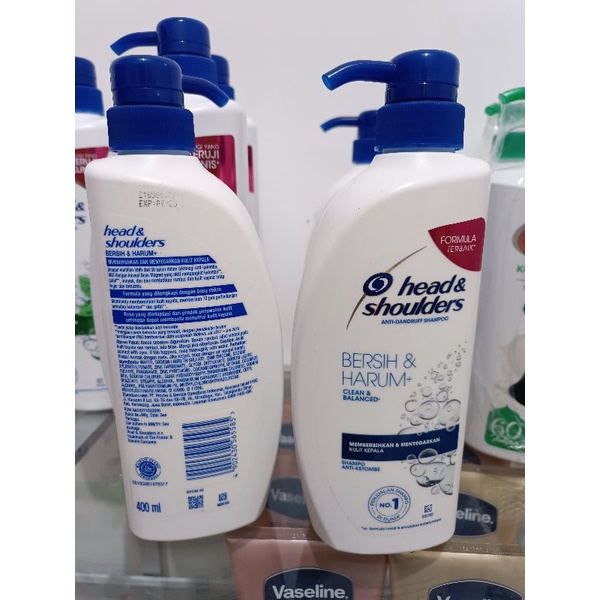 HEAD &amp; SHOULDERS ANTI-DANDRUFF SHAMPOO 400ML