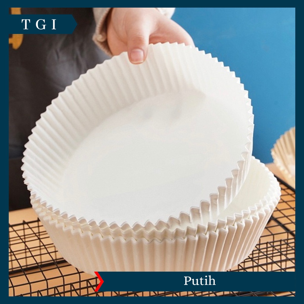 TGI – [25/50 LEMBAR] SHEETS AIR FRYER / ALAS KERTAS AIR FRYER / BAKING PAPER AIR FRYER ANTI LENGKET