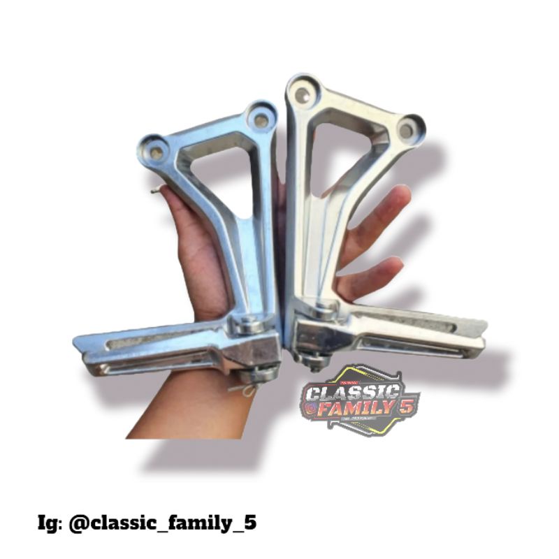 FOOTSTEP CB650R IMPORT POSTEP CBR 650 KUALITAS ORI UNIVERSAL MURAH