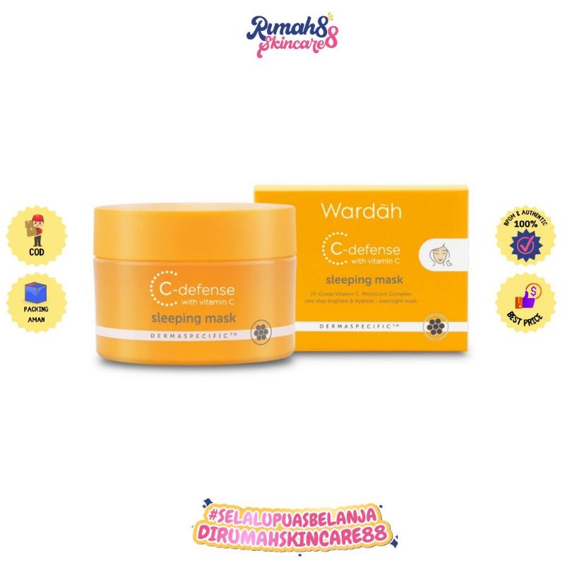 WARDAH C-Defense Sleeping Mask 30gr