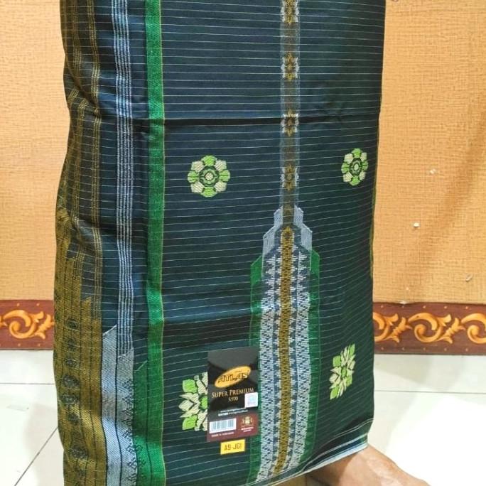 Sarung atlas gold super premium S.970 Black Edition Edisi 1507