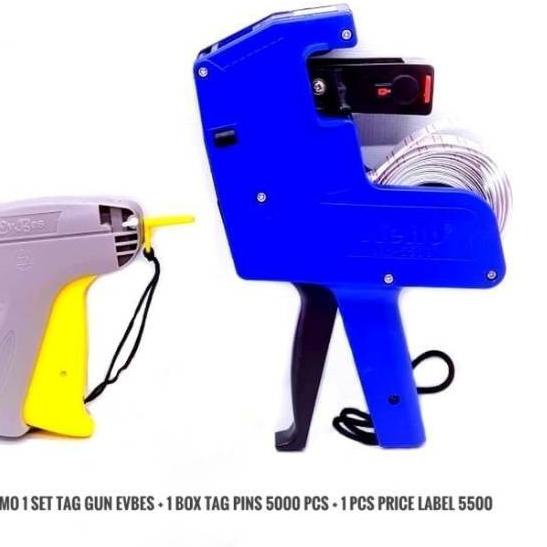

±±± PROMO 1 SET TAG GUN & LABEL HARGA TAG GUN EVBES PRICE LABEL XEHO