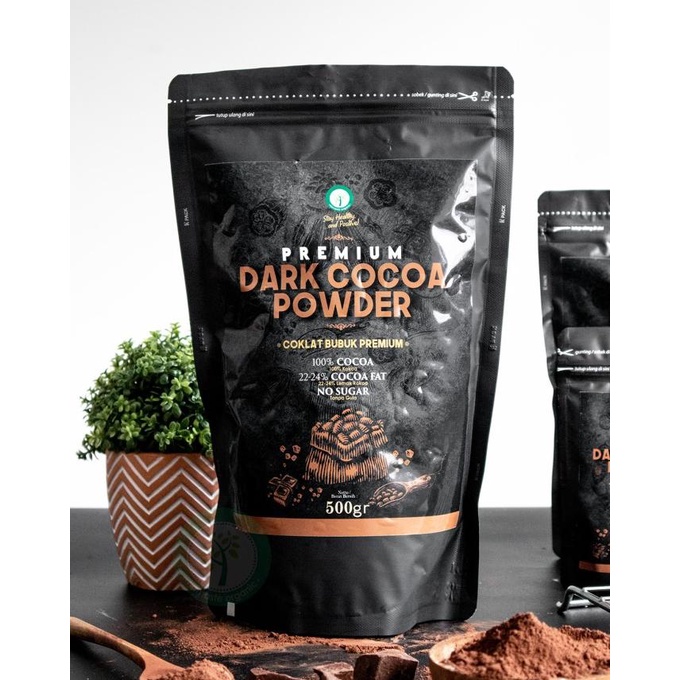 

Premium Dark Cocoa Powder - Coklat Bubuk Premium 500Gr