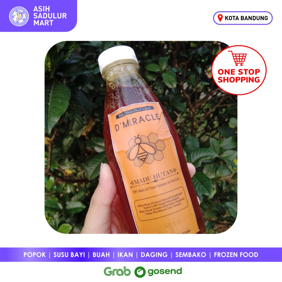 

Madu Hutan Asli D'Miracle Super 330ml Promo Bandung