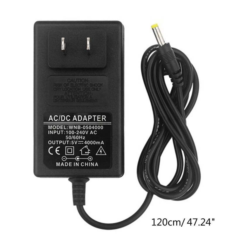 Zzz 5V 4A Power Supply DC 4.0x1.7 Untuk Papan Pi4/4B Orange Untuk AC- Power Adapter