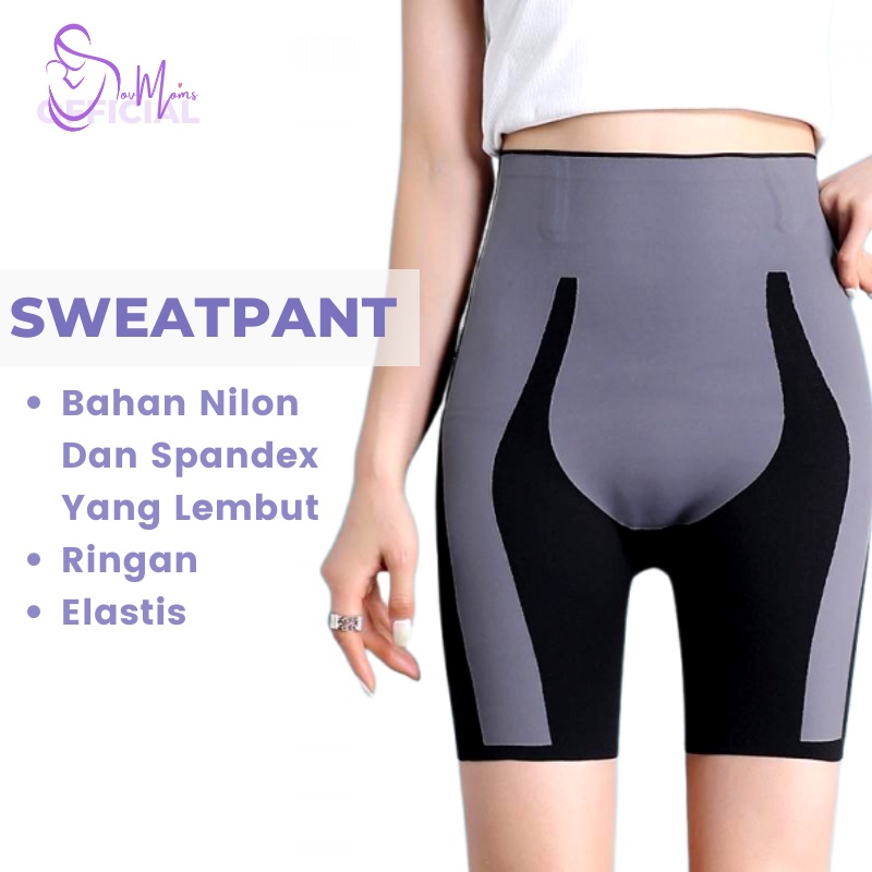 Celana Pendek Sport Wanita Pembakar Lemak Highwaist Celana Olahraga Gym Wanita Pelangsing Perut Pengangkat Bokong Pengecil Paha Hot Pants Sport Import Original Premium Terbaru Termurah