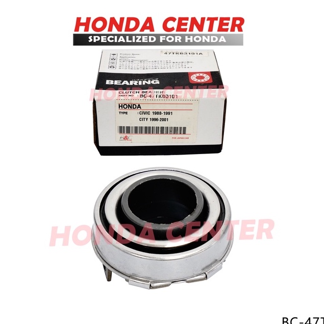 bearing bering laher lahar kopling drek drag laher kopling clutch release civic lx civic nouva nova grand civic  1988 1989 1990 1991 city z 1996 1997 1998 1999 2000 2001 2002