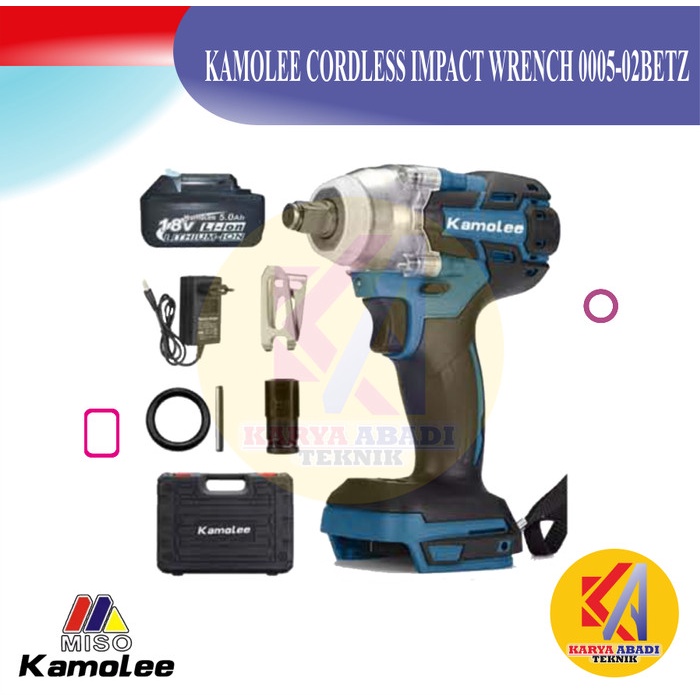 KAMOLEE - CORDLESS IMPACT WRENCH (MESIN IMPACT BATTERY) Varian Type B