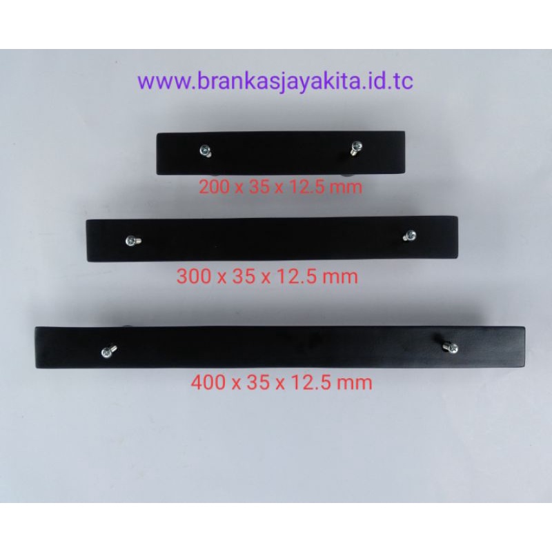 Handel brangkas/tarikan brankas/pegangan pintubrankas ukuran panjang 40 cm ,30 cm , 20 cm handel Chu