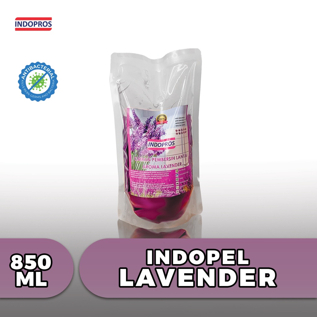 [INDOPROS] INDOPEL - Cairan Pembersih Lantai - ANTI VIRUS &amp; ANTI BAKTERI - 850 ML