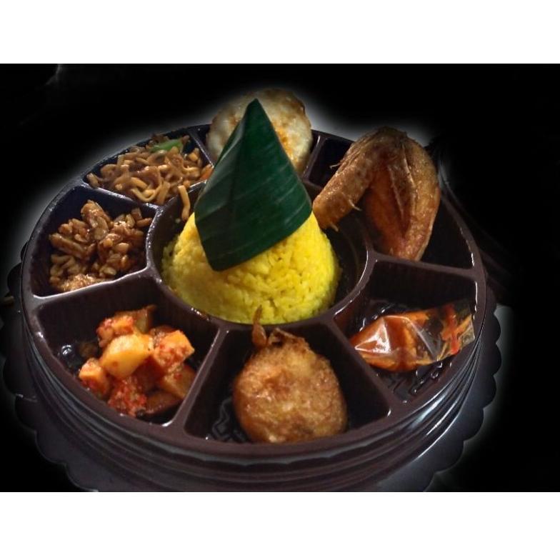 

BRAND✔️ Pilihan Tumpeng Mini Tumini Ayam Besar Plus Kerupuk murah halal enak free stiker .,.,.,.,