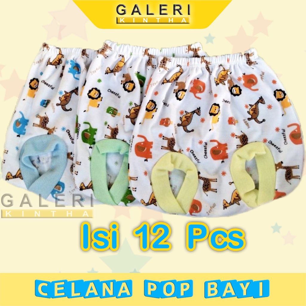 Celana Pop Bayi Lusinan Celana Kodok Kacamata Bayi Newborn