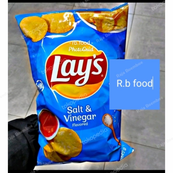 Widyatmogrosir - Lays Salt Vinegar Snack Import Big Size