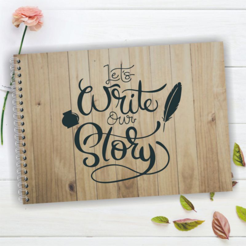 

READY guest book buku tamu pesta pernikahan hard cover GB-21