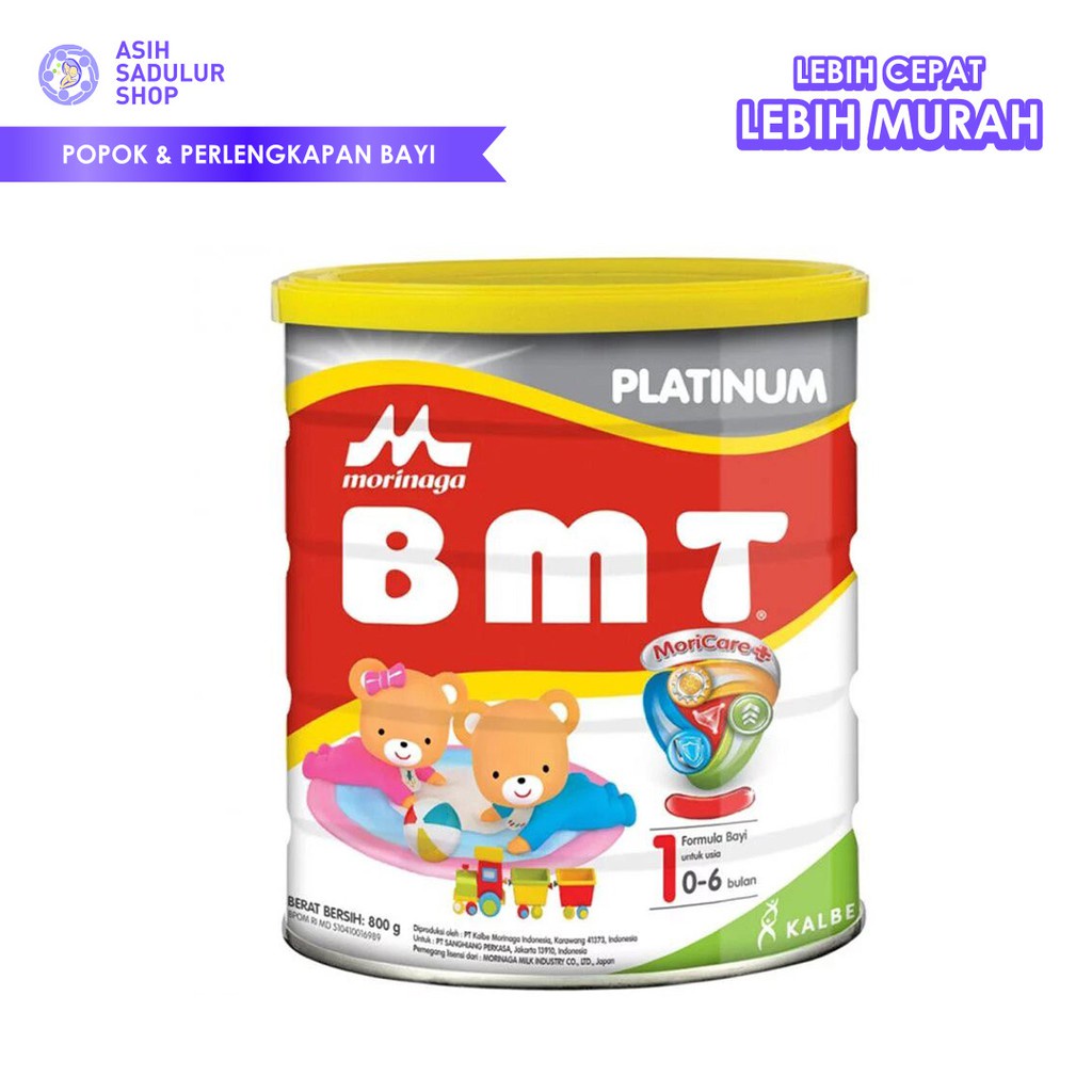 BMT Platinum 800gr 0-6 Bulan Susu Bubuk Formula Murah Bandung