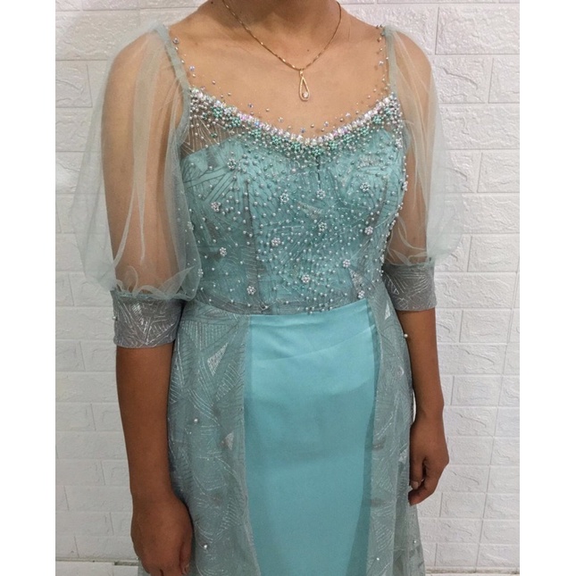 Gaun Pesta | Dress Wisuda | Gaun kebaya | Wedding Dress | Dress