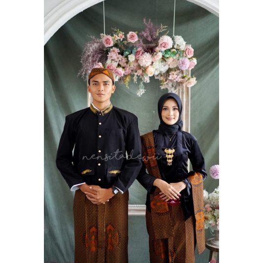 [1 Set, HT/JBD01B] Baju Prewed Adat Jawa - Jogja / Baju Prewedding, Truntum Garuda