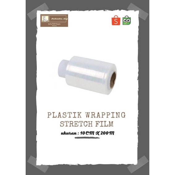 PLASTIK WRAPPING 10 CM | STRETCH FILM
