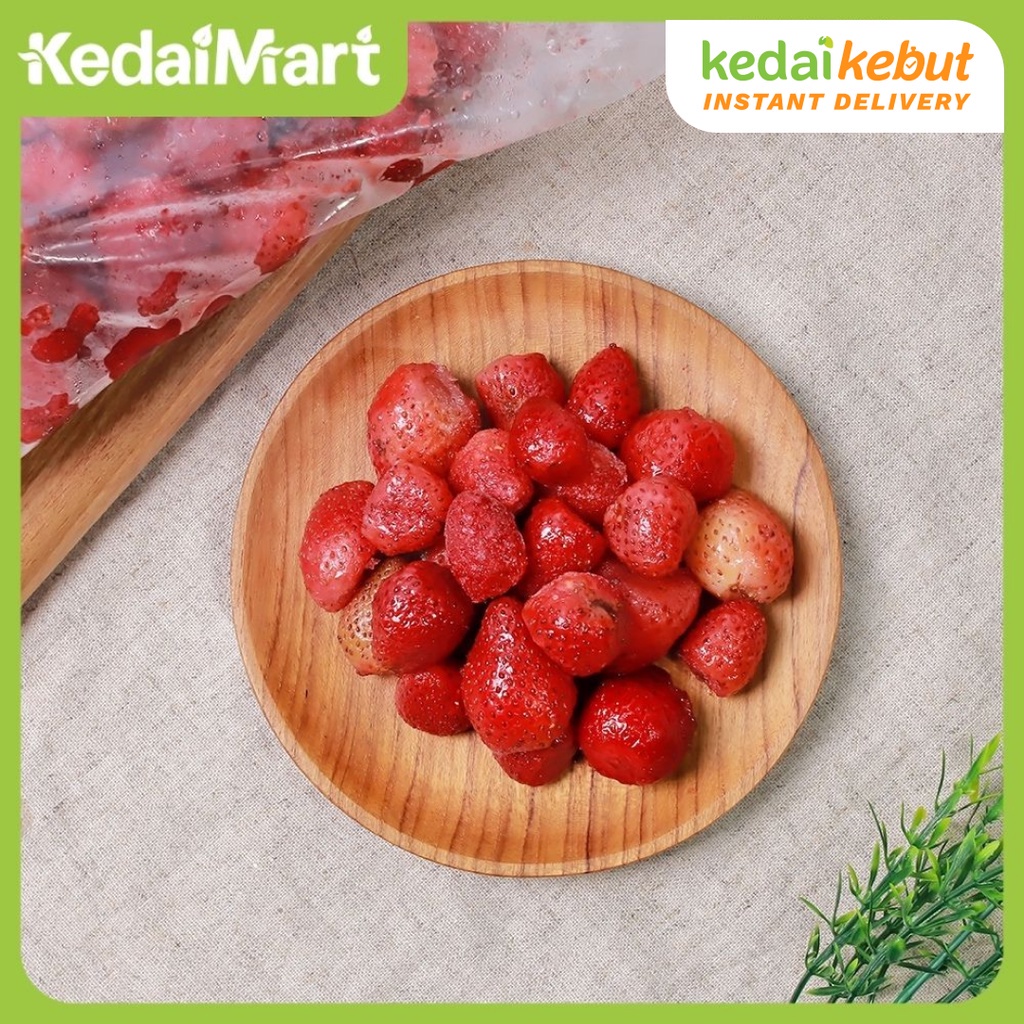 

Strawberry Frozen Fruit 1 Kg - Buah Beku