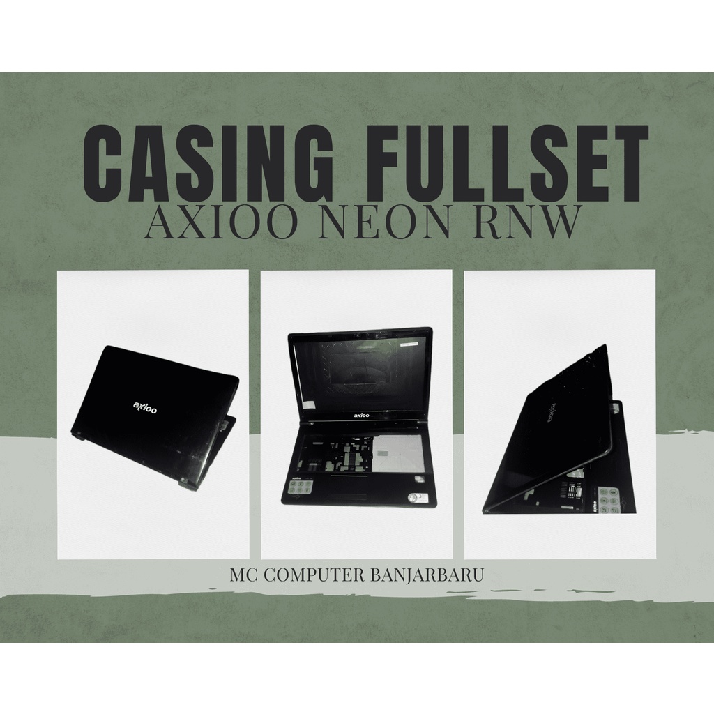 Casing Laptop Axioo Neon RNW Fullset