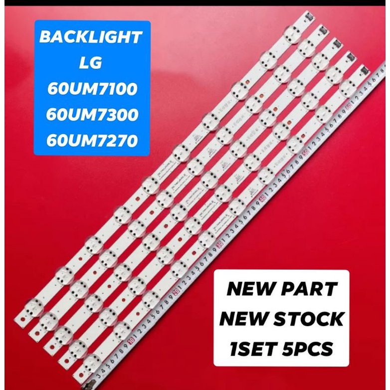 LAMPU LED BL BACKLIGHT TV LG 60UM 60UM6900 60UM7100 60UM7300 60UM7270