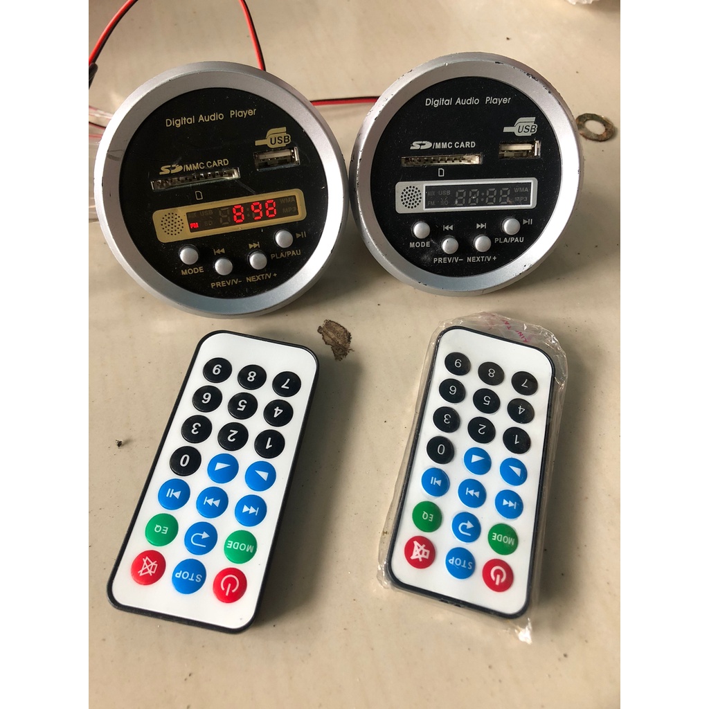 MODUL MODULE MP3 PLAYER RADIO NON BLUETOOTH TAMPILAN DISPLAY LCD 5V 6V 12V CODE 01