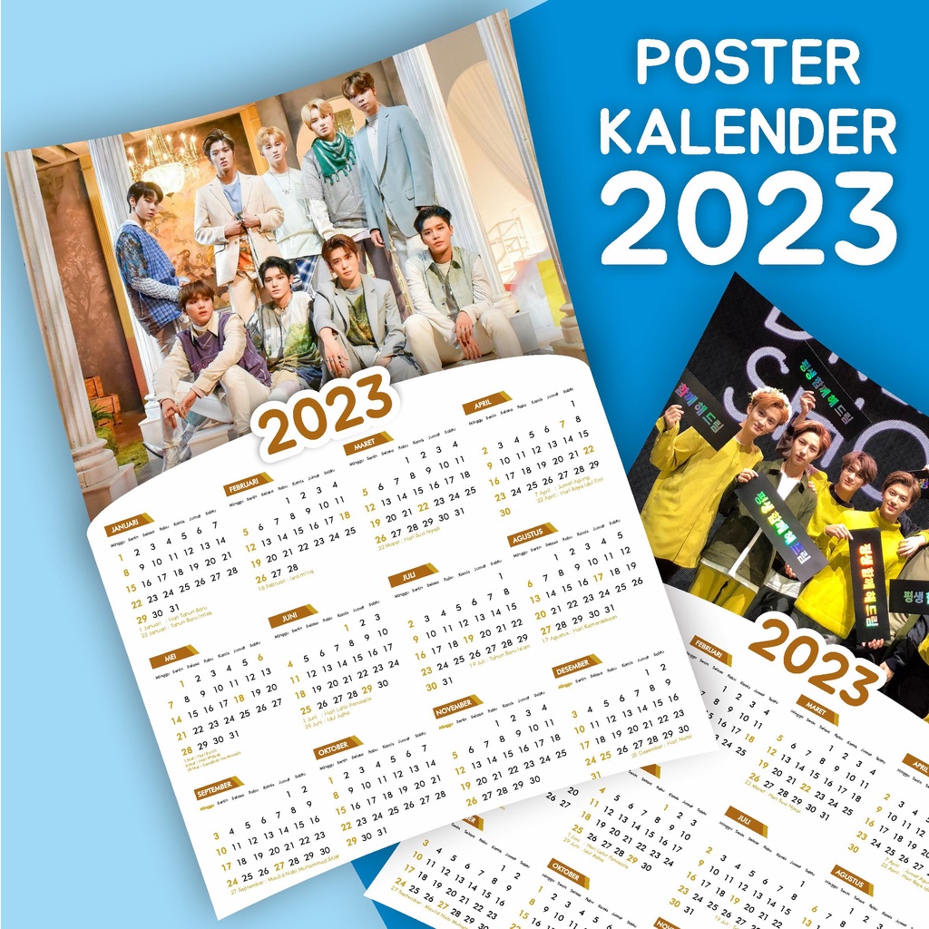 KALENDER 2023 CUSTOM POSTER KALENDER