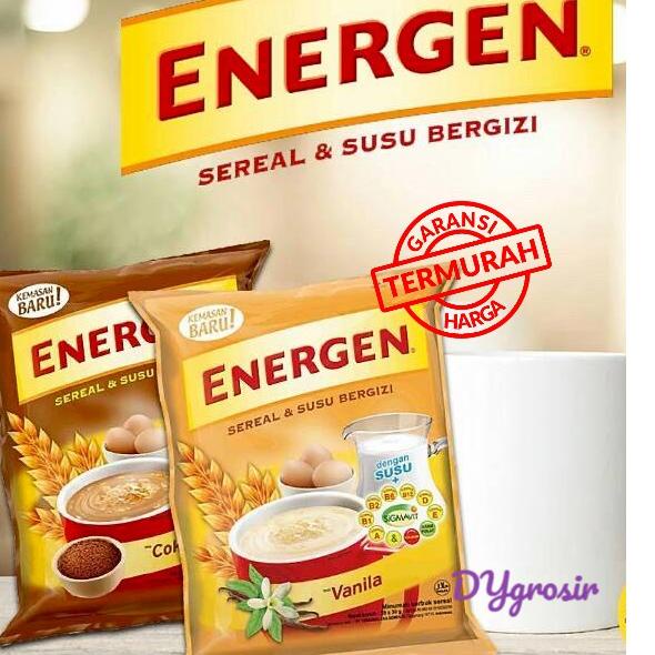 

[V-7-W ➸] ENERGEN COKLAT / ENERGEN VANILA / ENERGEN KACANG HIJAU-proses cepat