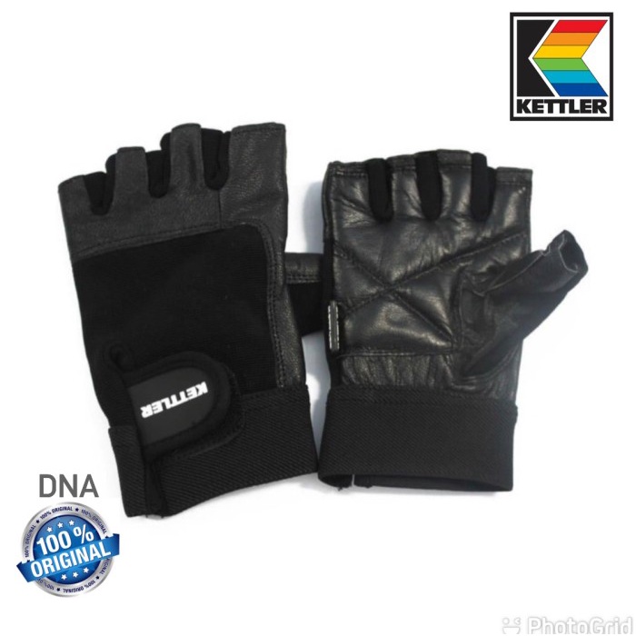 Glove Kettler Sarung Tangan Fitness Gym Pro Grade Training Gloves - Original