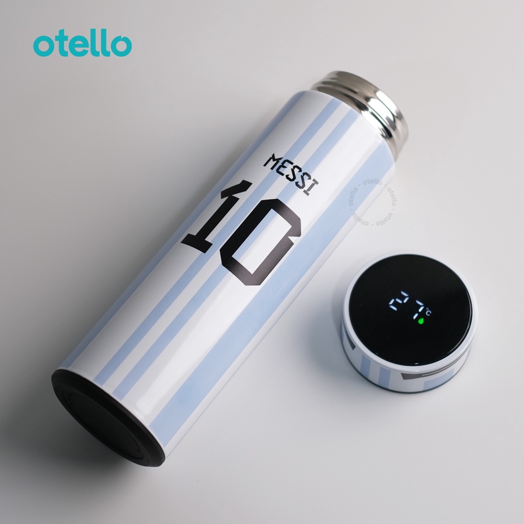 Tumbler Argentina Soccer Messi Jersey Custom Botol Air Minum Kado World Cup Piala Dunia