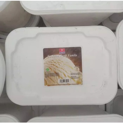 

Es Krim Diamond Vanilla Cokelat Stoberi Strawberry 8 L Pail Langsung - Vanilla