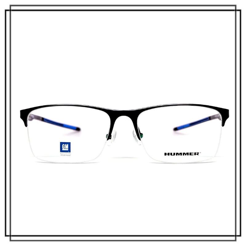 FRAME KACAMATA HUMMER 755 Model Setengah Bingkai HALF FRAME Keren Sporty ORIGINAL Branded Kualitas P