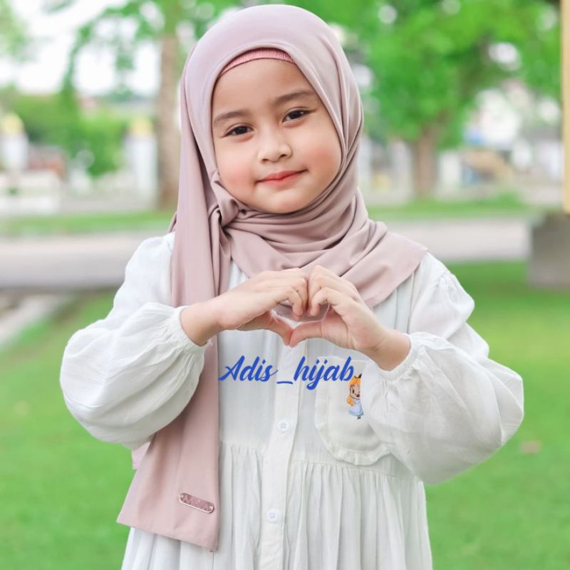 PASHMINA INSTAN ANAK JERSEY PREMIUM|KERUDUNG PASHTAN ANAK|PASHMINA INSTAN ANAK USIA 2-10 TAHUN
