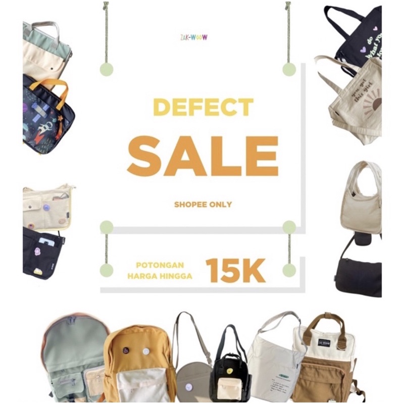 Defect Sunny Totebag