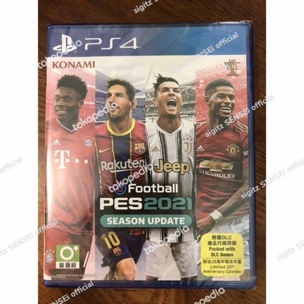 Bd Ps4 Kaset Game Pes 2021  Pes2021  Pes21 - Baru Segel
