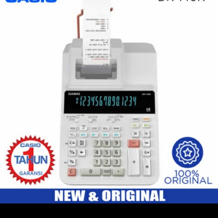 

CALCULATOR CASIO PRINTING DR140R #ORIGINAL