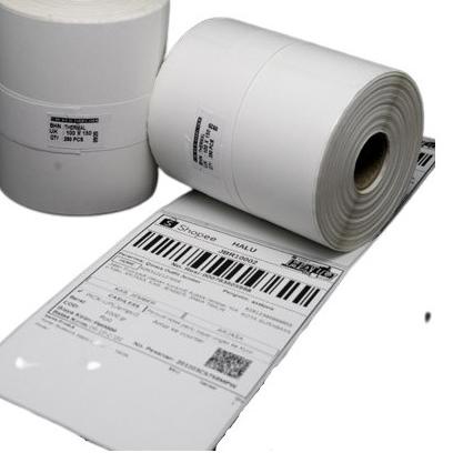 

✦✧✦ (LEBIH TEBAL) KERTAS THERMAL LABEL 100x150 Isi 250pc Paper Roll Printer Praktis