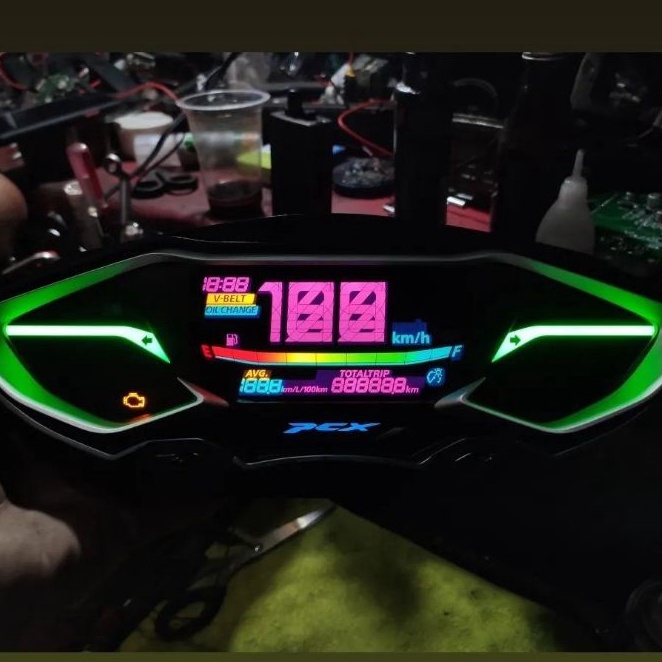 STIKER/STICKER SPEEDOMETER PCX 160