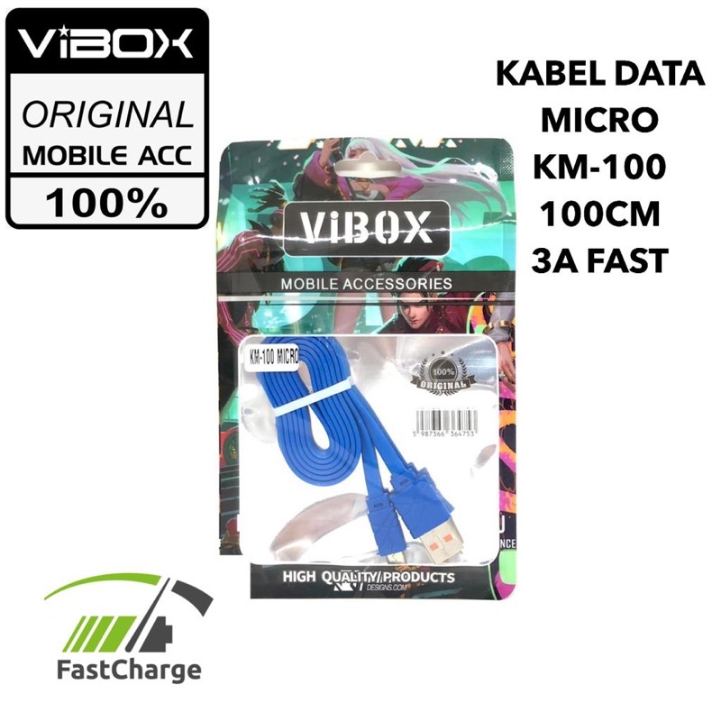 Kabel Data Vibox KM100 For Smartphone Micro Promo Sen