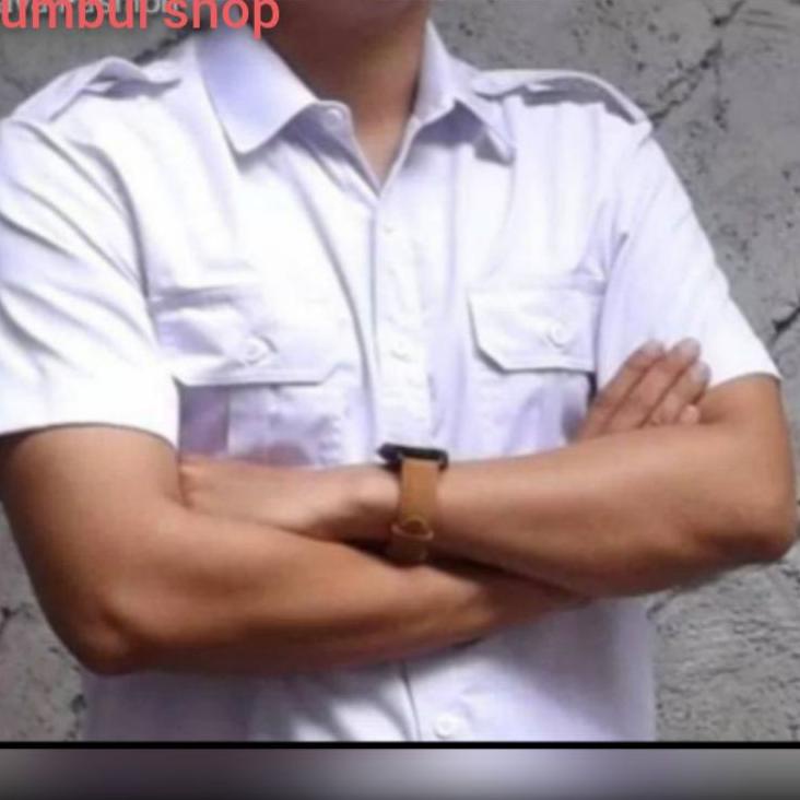 Recomended kemeja pendek pilot Hem pendek pilot kemeja putih pria kemeja kerja baju putih pria baju 