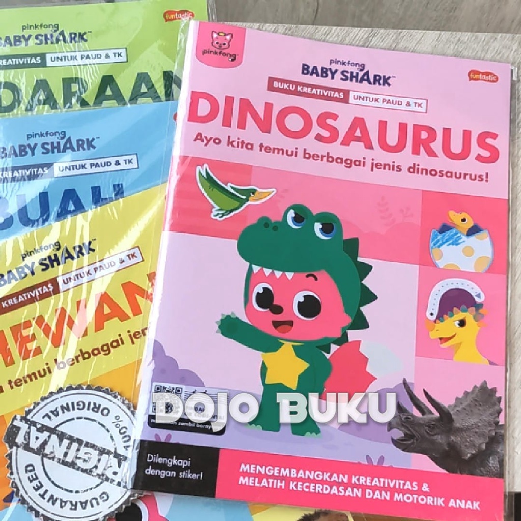 Buku Seri Pinkfong Baby Shark - Buku Kreativitas