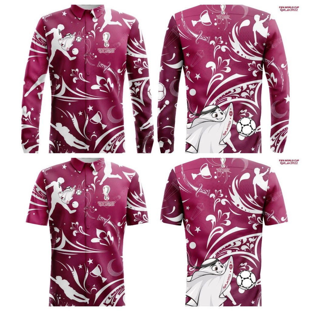 JERSEY QATAR JERSEY BOLA FIFA WORDL CUP KEMEJA BOLA KEMEJA QATAR 2