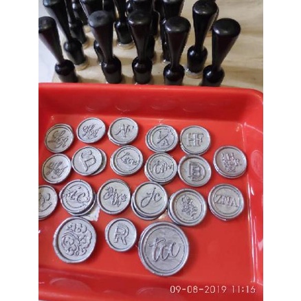 

Special - CUSTOM Seal wax stamp stempel lilin segel 드