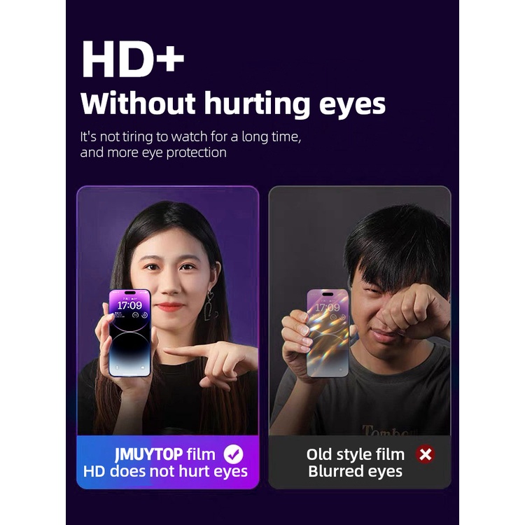 Mewah HD Pemasangan Sekali Klik Tempered Glass Untuk xiaomi 9 Lite 10T Pro 11i Redmi 10X K40 K50 K30 Pro Rote 9 9S 11 Pro 10 Pro 5G Pelindung Layar Anti Spy Tempered Glass