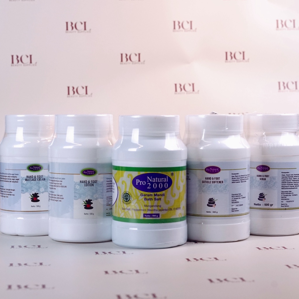 Jual Pro Natural 500gr Foot Hand Scrub Cuticle Softener Massage Cream