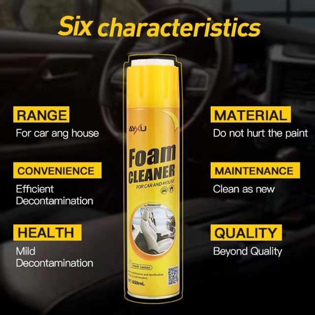 Busa Pembersih Foam Cleaner Spray Car Interior Agent Cleaner 650 ml