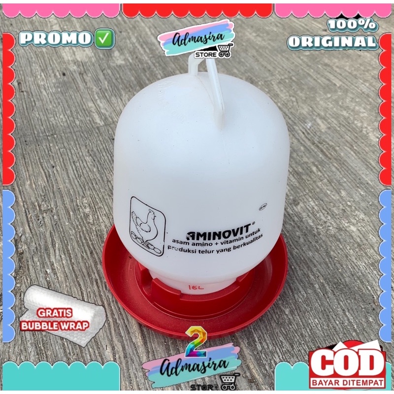 TMA 2 liter atau 1 Galon Tempat Minum Ayam Medion TMA 3L